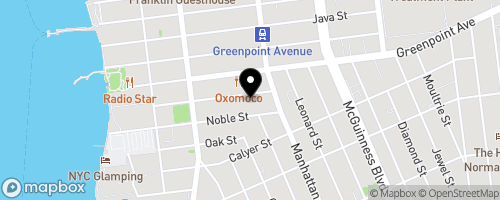 Map of Greenpoint Reformed Church - Soup Kitchen