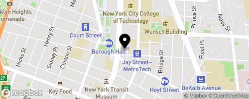 Map of Department of Probation, Brooklyn