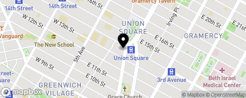 Map of Grand Central Food Program, Union Square