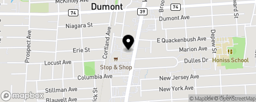 Map of The Dumont Food Pantry