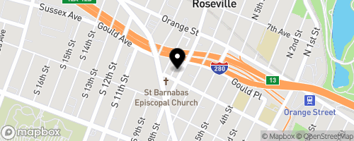 Map of Roseville Presbyterian Church