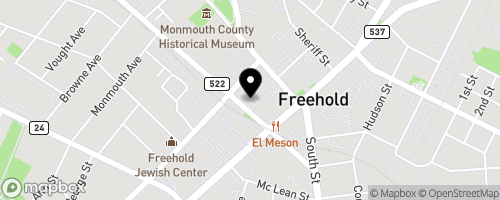 Map of Freehold Open Door Food Pantry