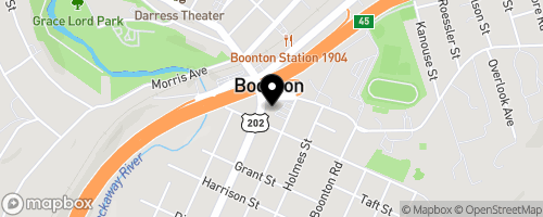Map of Boonton Food Pantry