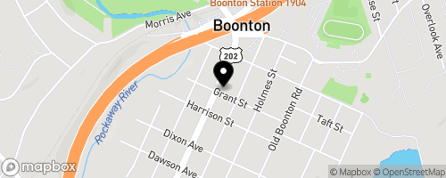 Map of Boonton Food Pantry