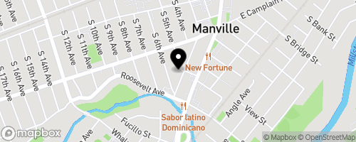 Map of Manville Reformed Church Food Pantry