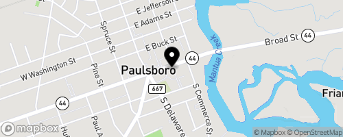 Map of St Paul’s United Methodist Church: popup pantry