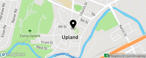 Map of Upland Baptist Church