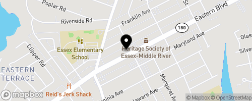 Map of Lutheran Mission Society Essex Compassion Center, Baltimore County