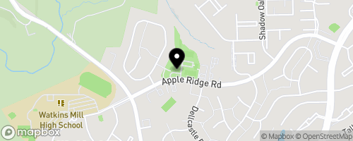 Map of The Upcounty Hub @ Apple Ridge Recreation Area: