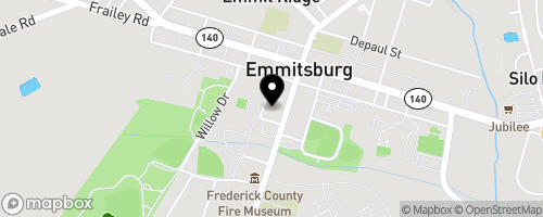 Map of Emmitsburg Food Bank