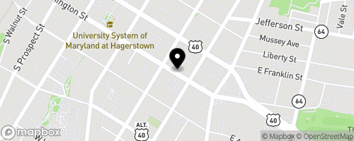 Map of Islamic Center Hagerstown