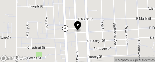 Map of St Vincent DePaul Marion Pantry