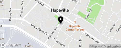 Map of Hapeville First United Methodist Church 