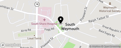 Map of Weymouth Food Pantry 
