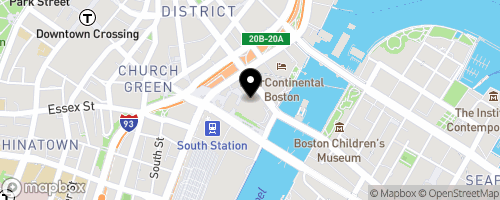 Map of Boston Public Market, Dewey Square