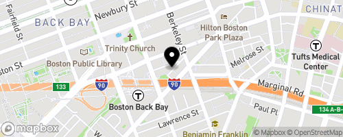 Map of Boston Living Center
