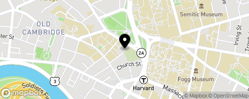 Map of Harvard Square Churches Meal Program