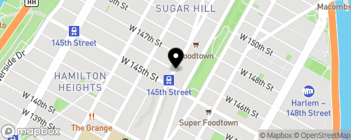 Map of New York City Love Kitchen - Pop -Up Pantry