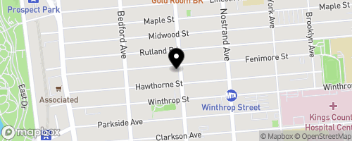 Map of Fenimore Street United Methodist Church 