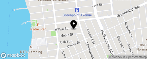 Map of Greenpoint Reformed Church - Soup Kitchen