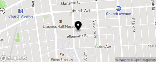Map of The Gospel Tabernacle Church of Jesus Christ, Inc.