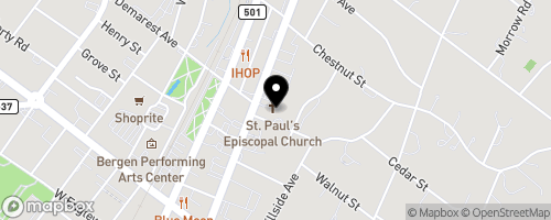 Map of First Baptist Church of Englewood