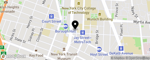 Map of Department of Probation, Brooklyn