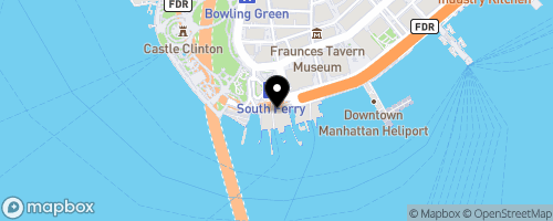 Map of Grand Central Food Program, Staten Island Ferry Terminal