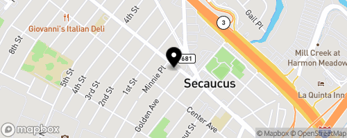 Map of Secaucus Food Pantry