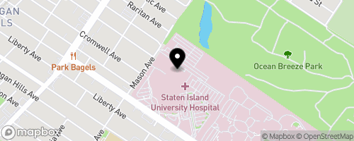 Map of Project Hospitality, Staten Island University Hospital Medical Arts Pavilion - Mobile Food Pantry