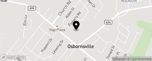 Map of Osbornville Baptist Pantry