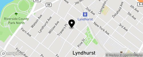 Map of Lyndhurst Food Pantry