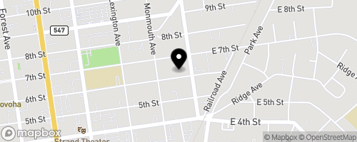 Map of Sixth Street Baptist Pantry