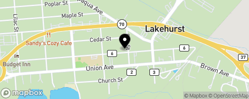 Map of Fulfilll NJ - Lakehurst United Meth. (Mobile site)