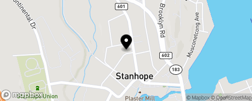 Map of Stanhope Presbyterian Church