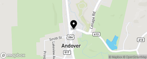 Map of Aunt Marge's Food Pantry at Andover Presbyterian Church