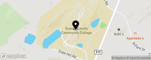 Map of The SCCC Horton Food Pantry