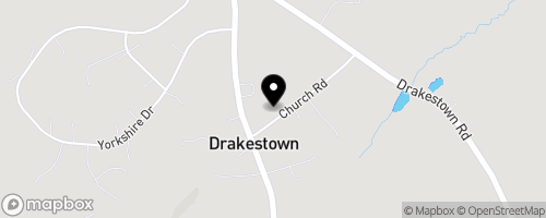 Map of Drakestown United Methodist Church