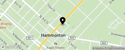 Map of Hammonton Presbyterian Church