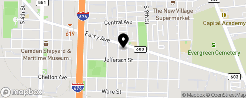 Map of Ferry Avenue United Methodist Church