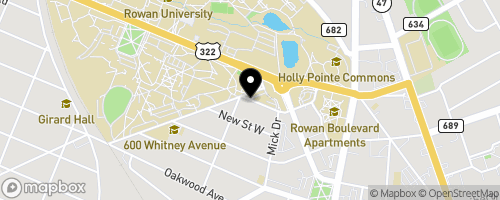 Map of The SHOP at Rowan University