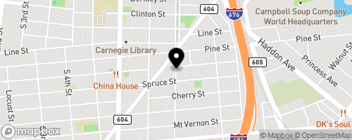 Map of New Wesley African Methodist Episcopal Zion Church