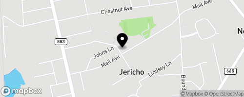 Map of First Baptist Church of Jericho