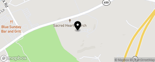 Map of Sacred Heart Church,House on the Hill, Clothing Closet and Baby Items