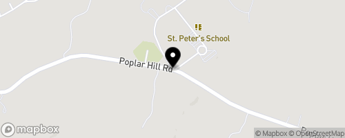 Map of St. Vincent de Paul Food Pantry of St. Peter’s Church