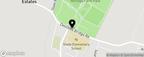 Map of Glade Valley Community Services