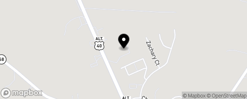 Map of Kacie’s Place, Boonsboro Family Worship Center