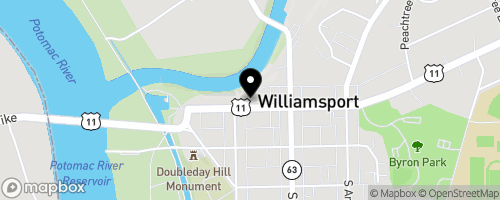 Map of Willamsport Food Bank