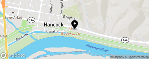 Map of Hancock Food Pantry