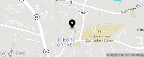 Map of WeCare at Hickory Grove UMC